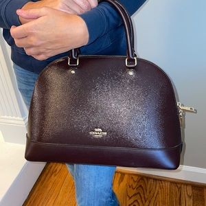 Maroon Coach Purse